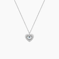 Sale Histoire d'Or Collier Parad'eyes Argent Blanc