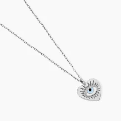 Sale Histoire d'Or Collier Parad'eyes Argent Blanc