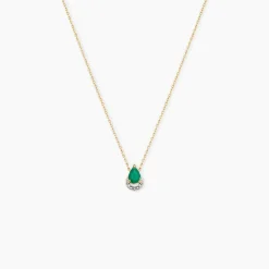 Histoire d'Or Collier Parry Or Jaune Emeraude Diamant* Colliers|Colliers