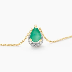 Histoire d'Or Collier Parry Or Jaune Emeraude Diamant* Colliers|Colliers