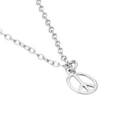New Histoire d'Or Collier Paz Argent Blanc