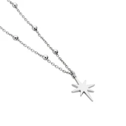 New Histoire d'Or Collier Pearce Argent Blanc