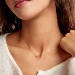 Online Histoire d'Or Collier Pearly Effect Or Jaune Diamant