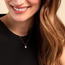 Histoire d'Or Collier Pearly Or Jaune Perle De Culture* Colliers|Colliers