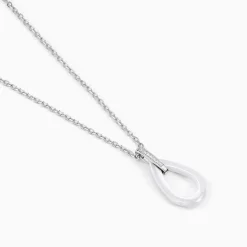 Histoire d'Or Collier Peer Argent Blanc Oxyde De Zirconium* Colliers|Colliers