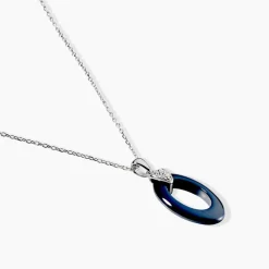 Histoire d'Or Collier Peer Argent Blanc Oxyde De Zirconium* Colliers|Colliers