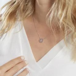 Online Histoire d'Or Collier Peinda Argent Blanc Oxyde De Zirconium