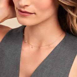 Online Histoire d'Or Collier Pendilla Or Jaune