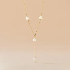 Histoire d'Or Collier Persis Or Jaune Perle De Culture* Colliers|Colliers