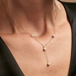 Histoire d'Or Collier Persis Or Jaune Perle De Culture* Colliers|Colliers