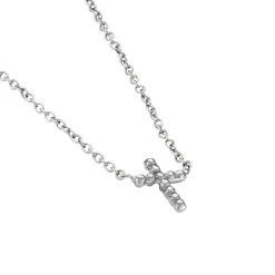 Histoire d'Or Collier Peyton Argent Blanc* Colliers|Colliers