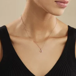 New Histoire d'Or Collier Phanie Argent Rose Oxyde De Zirconium