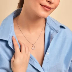 Histoire d'Or Collier Phila Argent Blanc Oxyde De Zirconium