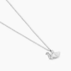 Online Histoire d'Or Collier Pila Argent Blanc