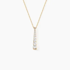 New Histoire d'Or Collier Plaqué Or Beisiris Oxydes De Zirconium