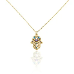 Sale Histoire d'Or Collier Plaqué Or Jaune Eumelia Oxydes De Zirconium