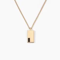 Histoire d'Or Collier Plaqué Or Jaune Francesco Onyx Noir* Colliers|Colliers