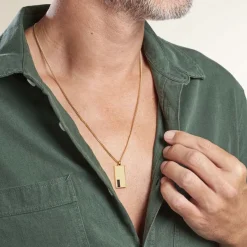 Histoire d'Or Collier Plaqué Or Jaune Francesco Onyx Noir* Colliers|Colliers