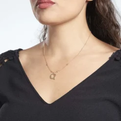 Histoire d'Or Collier Plaqué Or Jaune Lettra* Colliers|Colliers