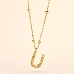 Histoire d'Or Collier Plaqué Or Jaune Lettra* Colliers|Colliers