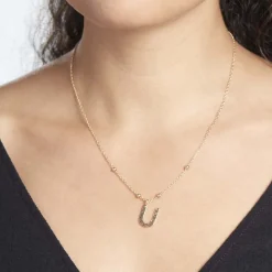 Histoire d'Or Collier Plaqué Or Jaune Lettra* Colliers|Colliers