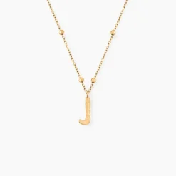 Histoire d'Or Collier Plaqué Or Jaune Lettra* Colliers|Colliers