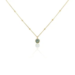 Online Histoire d'Or Collier Plaqué Or Jaune Mikayla Oxydes De Zirconium