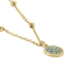 Online Histoire d'Or Collier Plaqué Or Jaune Mikayla Oxydes De Zirconium