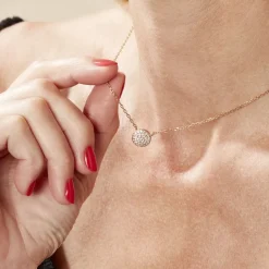 Histoire d'Or Collier Plaqué Or Larraso Oxydes De Zirconium* Colliers|Colliers