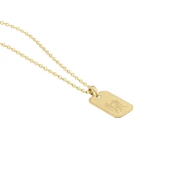 Hot Histoire d'Or Collier Plaqué Or Quintien