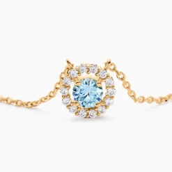 Histoire d'Or Collier Plaqué Or Radbod Pierre Artificielle Oxydes De Zirconium* Colliers|Colliers