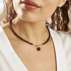 Histoire d'Or Collier Poire Or Jaune Perle De Culture* Colliers|Colliers