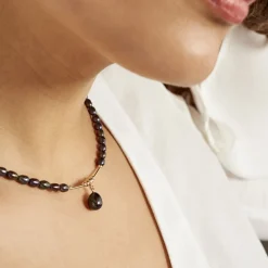 Histoire d'Or Collier Poire Or Jaune Perle De Culture* Colliers|Ras De Cou