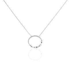 Online Histoire d'Or Collier Poldie Argent Oxyde De Zirconium