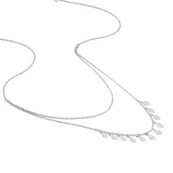 Histoire d'Or Collier Polyna Argent Blanc* Colliers|Colliers Doubles Et Triples Chaînes