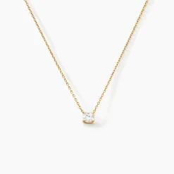 Outlet Histoire d'Or Collier Ponama Or Jaune Oxyde De Zirconium