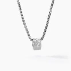 Discount Histoire d'Or Collier Positano Acier Blanc