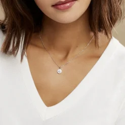 Sale Histoire d'Or Collier Princess Argent Blanc Oxyde De Zirconium