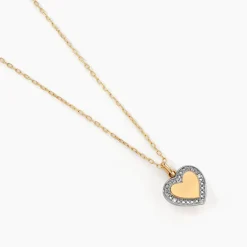 Histoire d'Or Collier Promesse Pour L'eternite Or Jaune Diamant* Bijoux Personnalisés|Colliers