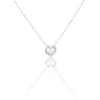 Histoire d'Or Collier Purete Or Blanc Diamant* Colliers|Colliers