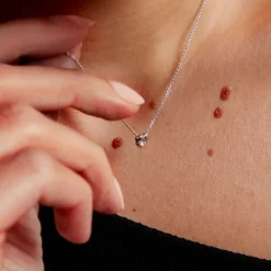 Histoire d'Or Collier Purete Or Blanc Diamant* Colliers|Colliers