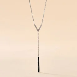 Histoire d'Or Collier Rachel Or Blanc Diamant* Colliers|Colliers