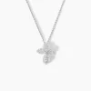 Histoire d'Or Collier Radiant Bloom Argent Blanc Oxyde* Colliers|Colliers