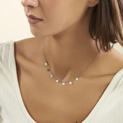 Histoire d'Or Collier Ragavi Argent Blanc* Colliers|Colliers