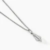 Hot Histoire d'Or Collier Raven Argent Blanc