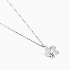 New Histoire d'Or Collier Reem Argent Blanc Oxyde De Zirconium