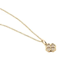 Hot Histoire d'Or Collier Rhosyn Plaqué Or Jaune Oxyde De Zirconium