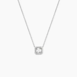 Discount Histoire d'Or Collier Rio Argent Blanc Oxyde De Zirconium