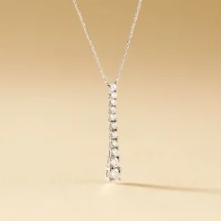 Histoire d'Or Collier Riviera Or Blanc Diamant* Colliers|Colliers