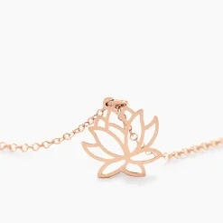 Histoire d'Or Collier Rosita Argent Rose